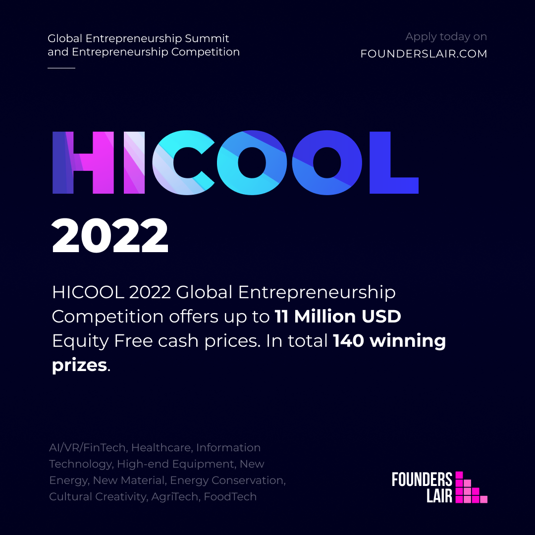 a connector HICOOL Global Entrepreneurship Competition Founders Lair