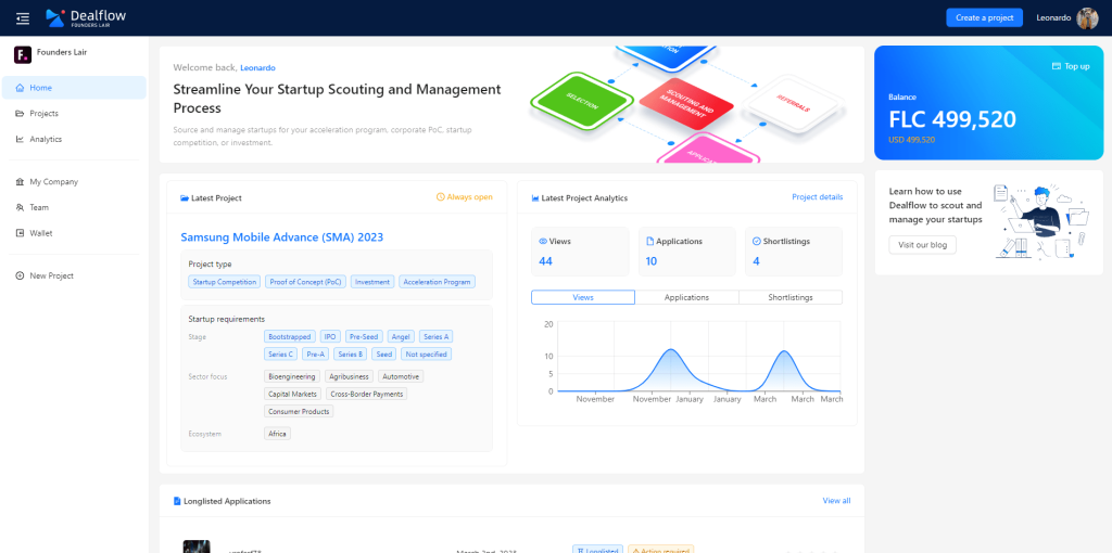 Dealflow dashboard 1.2