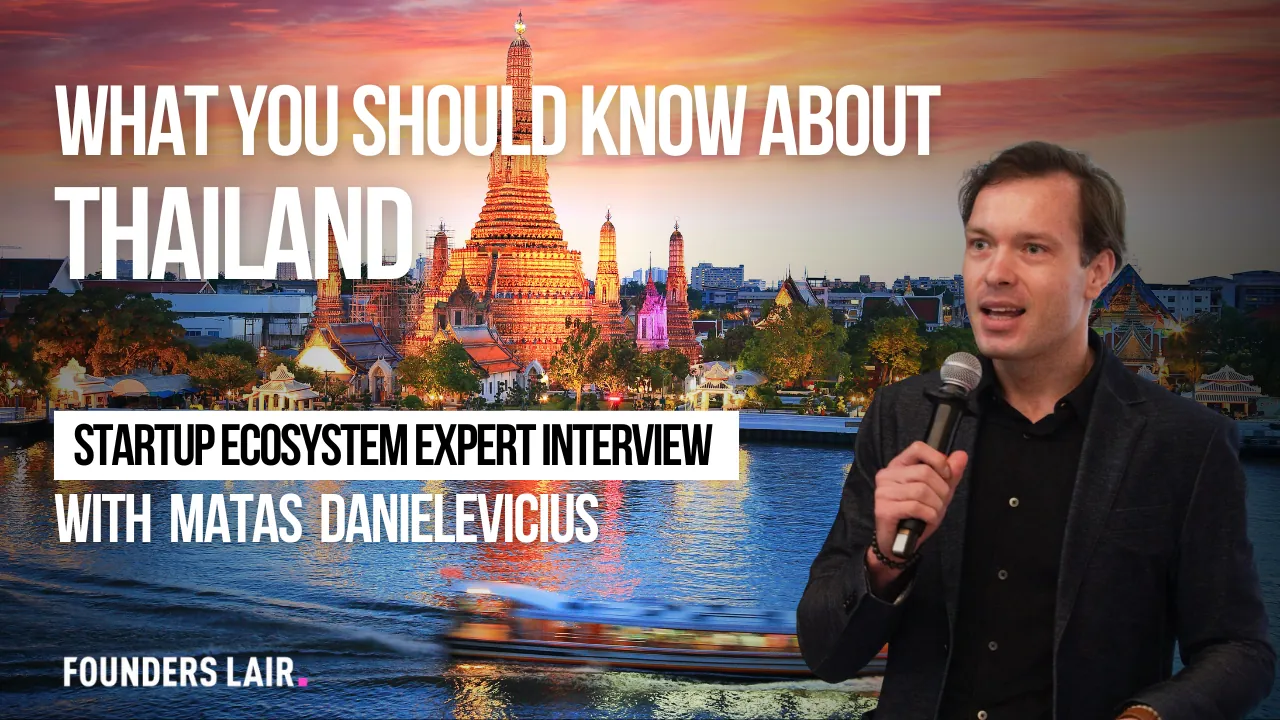 Matas Danielevicius startup thailand