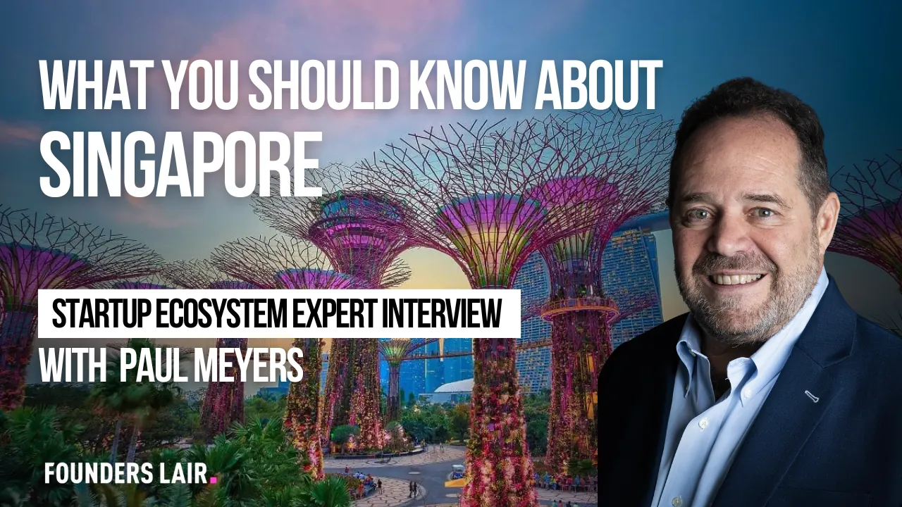 Singapore Startup Paul Meyers