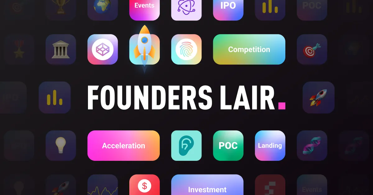UX UI updates Founder Lair