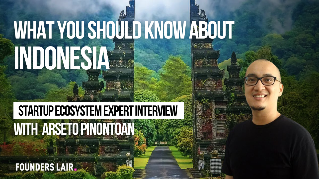 Arseto Indonesia startup ecosystem interview