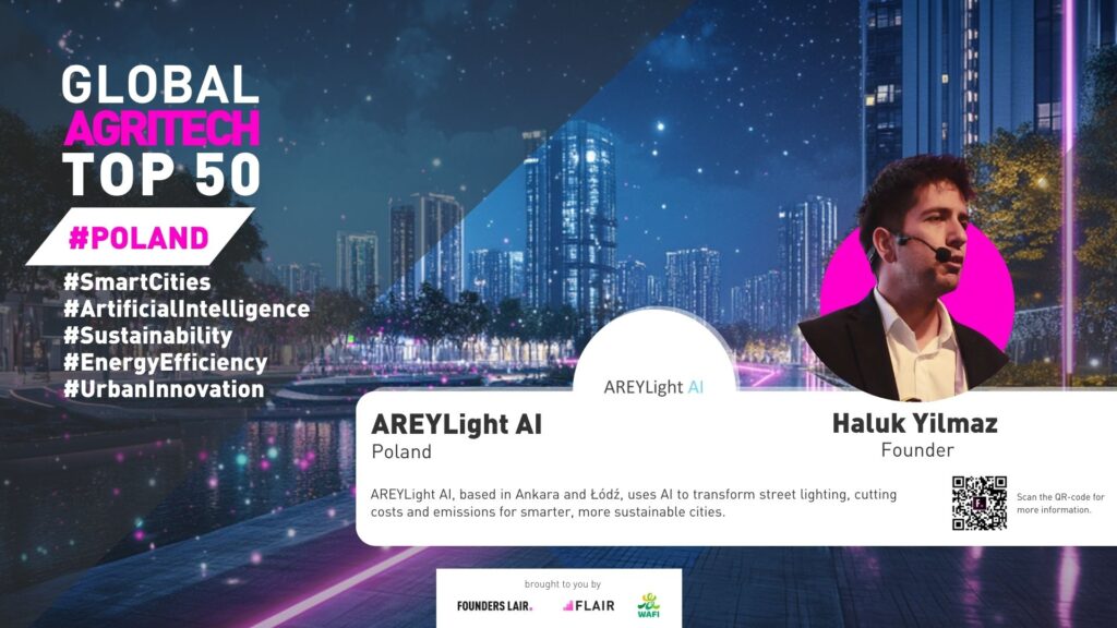 AREYLight AI from Poland. Global AgriTech Startups Top 50