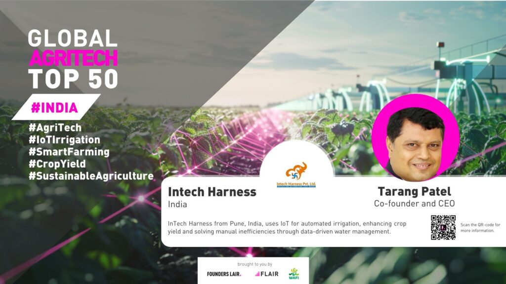 Intech Harness from India. Global AgriTech Startups Top 50