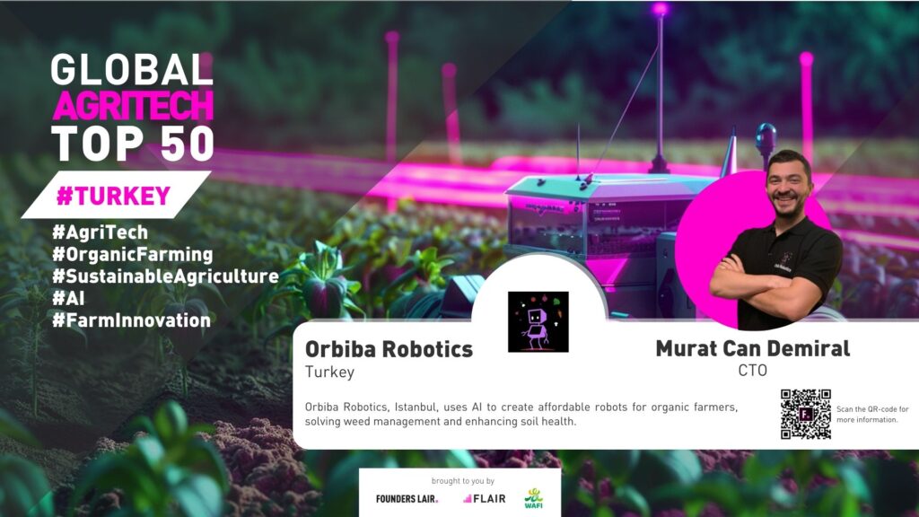 Orbiba Robotics from Turkey. Global AgriTech Startups Top 50